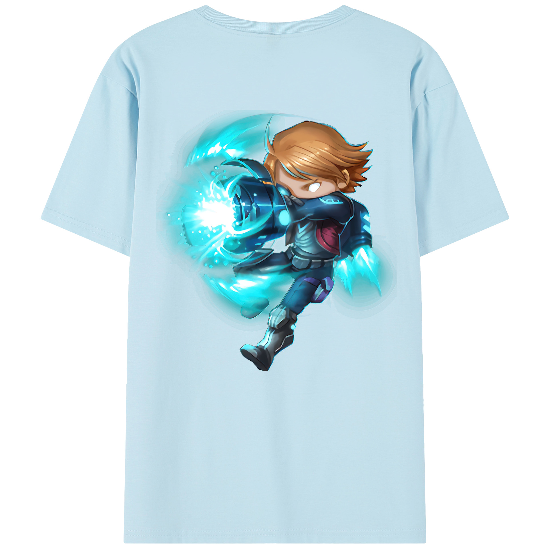 リーグ・オブ・レジェンド League of Legends LOL 綿100％半袖Tシャツ（背面プリント）